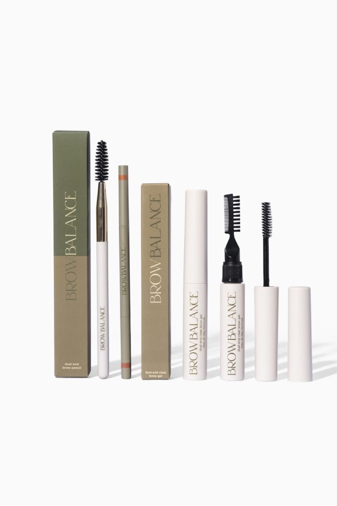 Brow product range on white